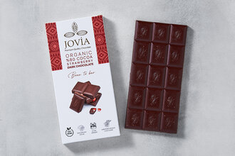 Organik Çikolata (Bitter ve Çilek) 85 g