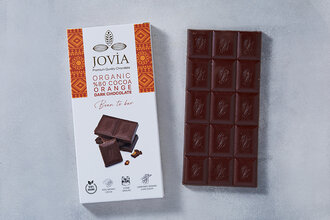 Organik Çikolata (%80 Bitter ve Portakal) 85 g