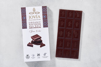 Organik %70 Kakao Deniz Tuzlu Çikolata 85 g