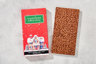 Sütlü Çikolata Zencefil, Tarçın & Buğday Patlaklı (El Yapımı) 75 g