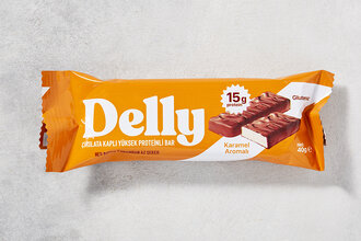 Karamel Aromalı Protein Bar 40 g