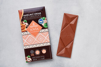 Sütlü & Fındık Kremalı Organik Çikolata 40 g