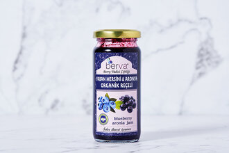 Organik Yaban Mersini ve Aronya Reçeli 260 g