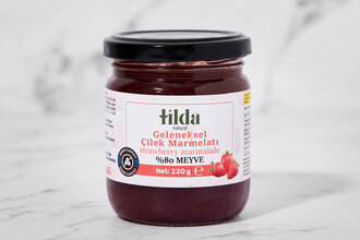 Geleneksel Çilek Marmelatı (%80 Meyve) 220 g