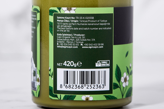 Matchabal Ham Çiçek Balı + Matcha 420 g