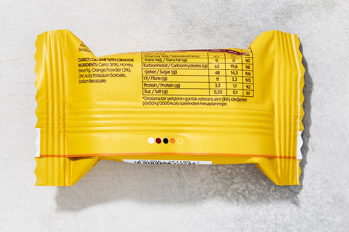 Havuçlu Portakallı Küp Bar 30 g