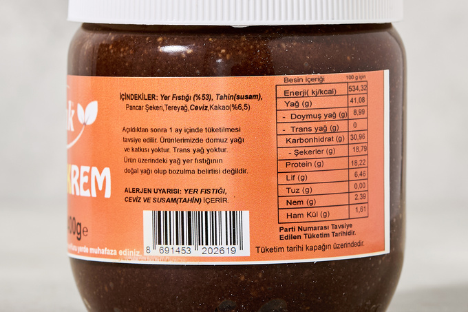 Fıstıkrem Kakaolu Yer Fıstığı Ezmesi 400 g