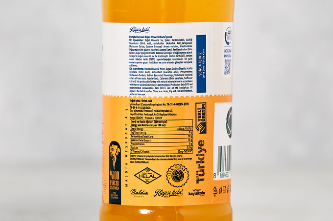 Portakal Aromalı Gazoz 250 ml