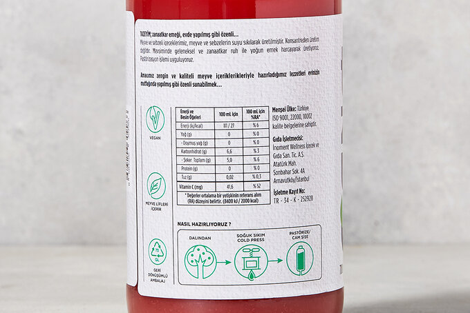 Çilekli İçecek 700 ml