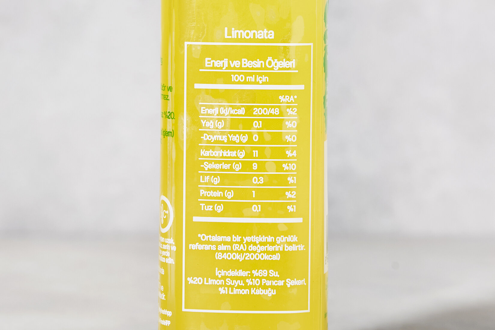 Sade Limonata Cold Press 250 ml | Tazedirekt