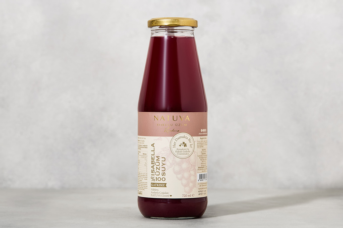 Kokulu Üzüm Suyu Şekersiz 720 Ml