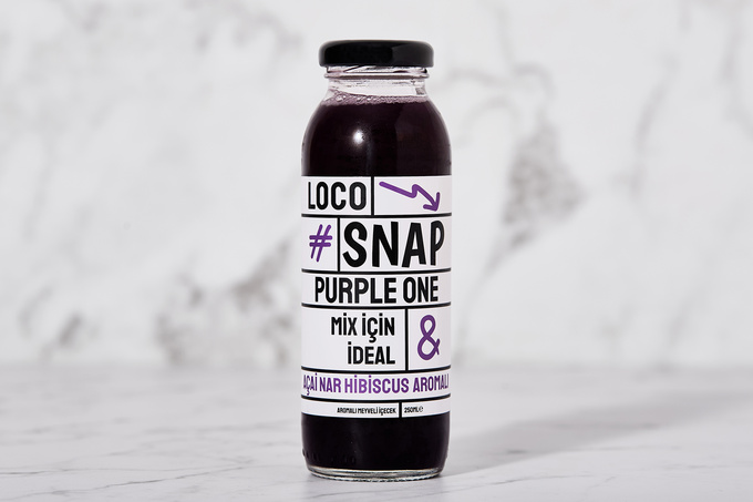 Snap Purple One Açai & Nar & Hibiskus 250 ml