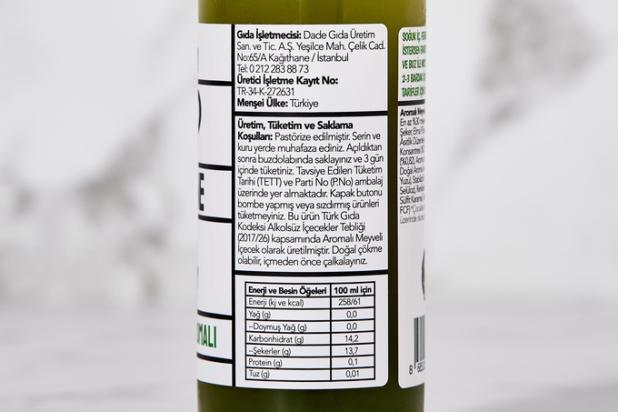 Snap Dark Green One Kuzukulağı & Lime & Yuzu 250 ml