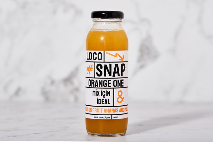 Snap Orange One Passion Fruit & Ananas 250 ml