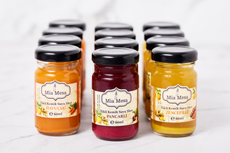 İlikli Kemik Suyuna Karışık Shot Seti 12x60 ml