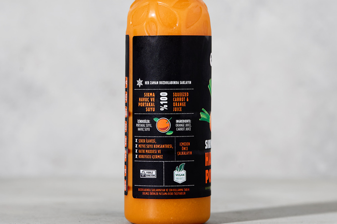 Portakal ve Havuç Suyu 330 ml