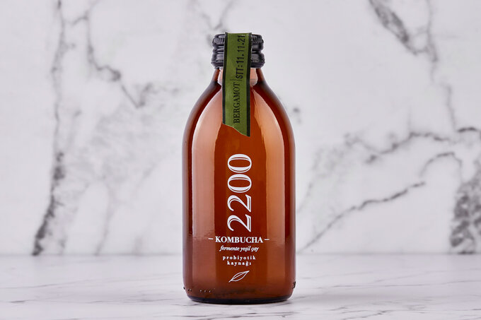 Bergamotlu Kombucha 250 ml