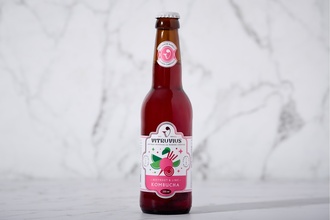 Pancar ve Misket Limonlu Kombucha (Fermente Çay) 330 ml