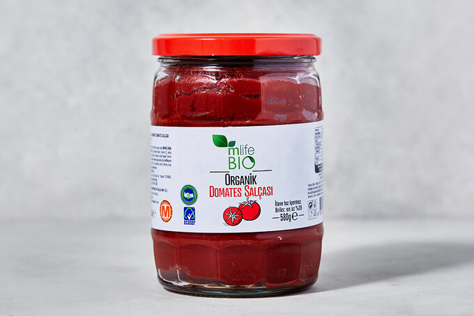 Organik Domates Salçası 580 g