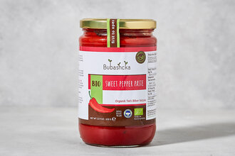 Organik Tatlı Biber Salçası 650 g