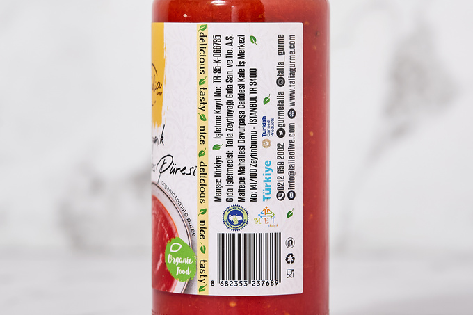 Organik Domates Püresi 480 g