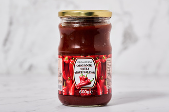 Organik Tatlı Biber Salçası 660 g