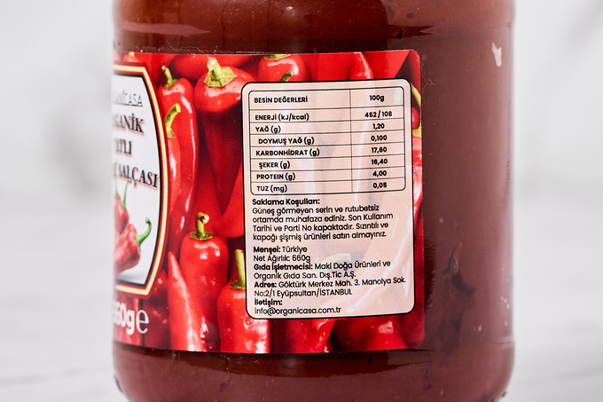 Tatlı Biber Salçası 660 g