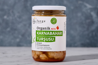 Organik Acı Karnabahar Turşusu 600 g