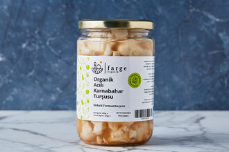 Organik Acı Karnabahar Turşusu 600 g