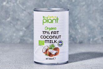 Organik Hindistan Cevizi Sütü (%17) 400 ml