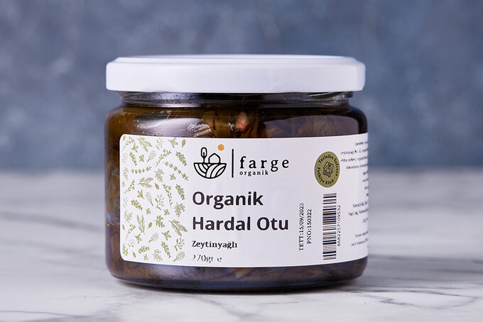 Organik Zeytinyağlı Hardal Otu 270 g