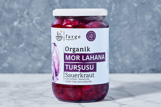 Organik Sauerkraut Mor Lahana Turşusu 600 g