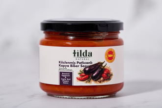 Közlenmiş Patlıcanlı Kapya Biber Sosu 300 g