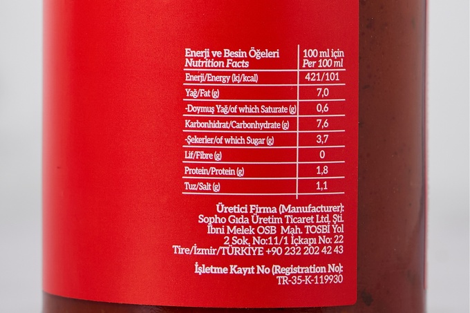 Arrabbiata Makarna Sosu 340 g