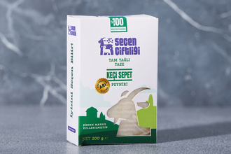 Tam Yağlı Taze Keçi Sepet Peyniri 200 g