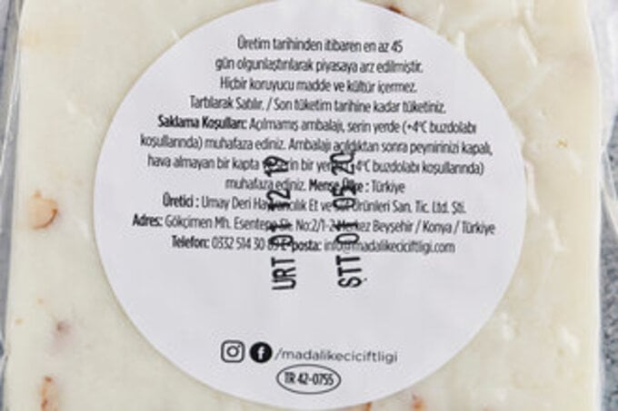 %100 Keçi Cevizli Tulum Peyniri 250 g