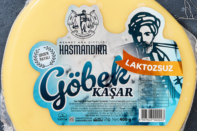 Laktozsuz Göbek Kaşar 400 g
