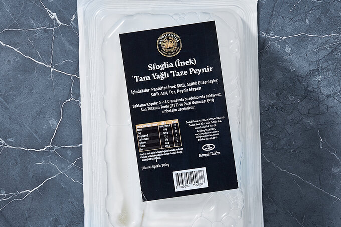 Sfoglia Peyniri Tam Yağlı İnek Sütünden 300 g