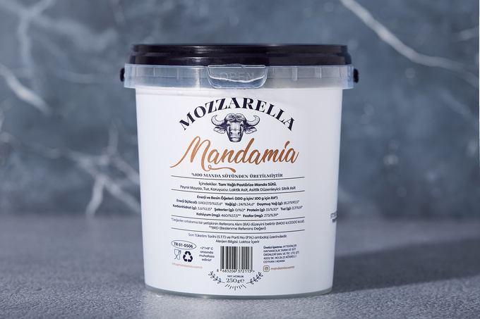 %100 Manda Mozzarella Peyniri 250 g
