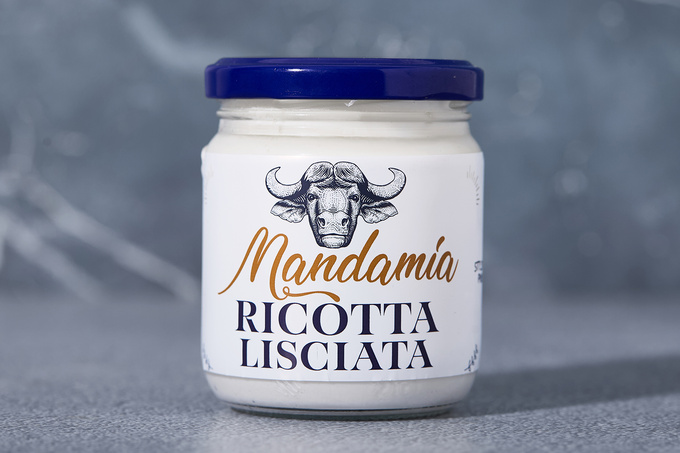 %100 Manda Ricotta Lisciata Peyniri 200 g
