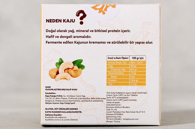 Olgunlaştırılmış Kalıp Kaju 140 g