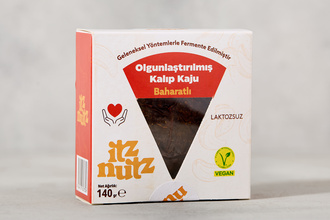 Baharatlı Olgunlaştırılmış Kalıp Kaju 140 g
