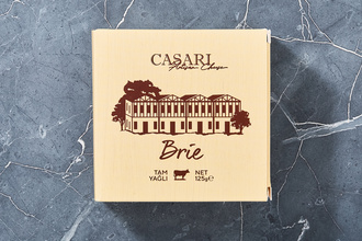 Tam Yağlı Brie Peyniri Teneke Kutu 125 g