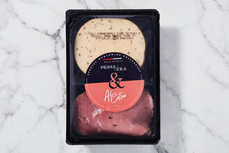 Karabiberli Füme Peynir & Kekikli Füme Et