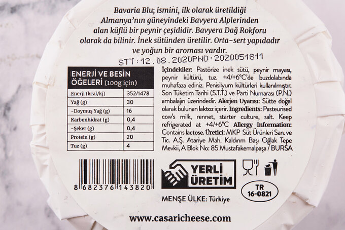 Bavaria Blue Peynir 250 g