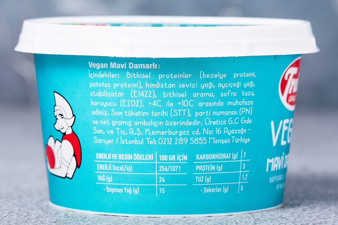 Vegan Mavi Damarlı 200 g