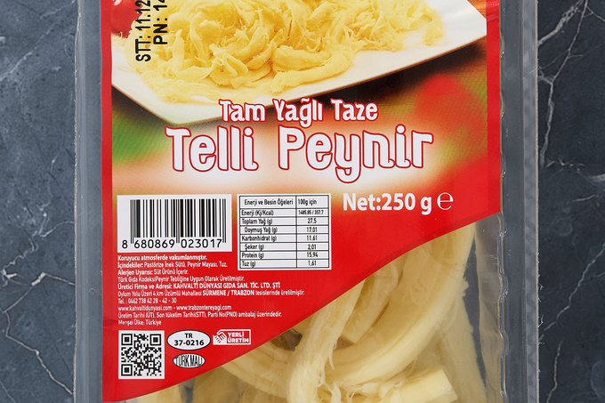 Tam Yağlı Telli Peynir 250 g