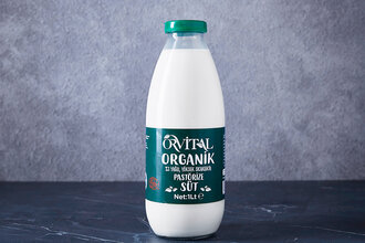 Organik Yağlı Pastörize Süt 1 l