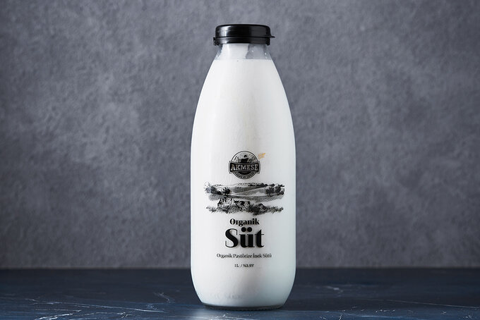 Organik Pastörize Süt 1 L