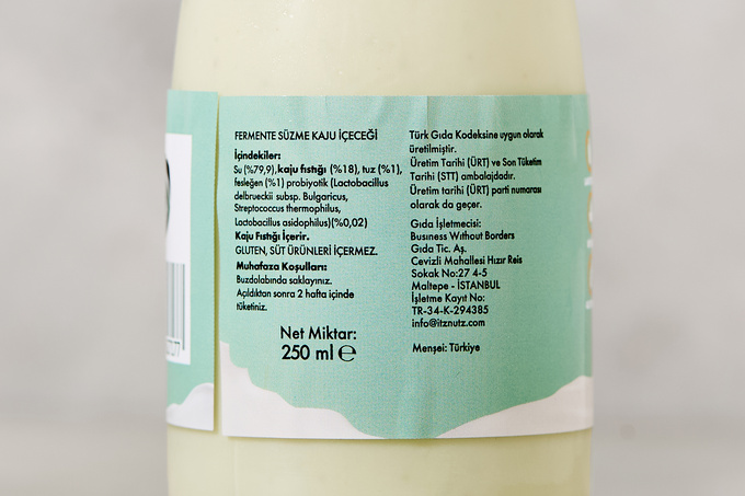 Fesleğenli Fermente Kajulu İçecek 250 ml